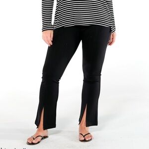 CAbi Flegging Black Flare Pants #6278